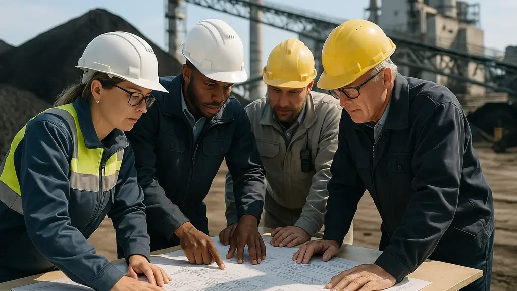 DOE coal funding analysis with power plant and rail export infrastructure