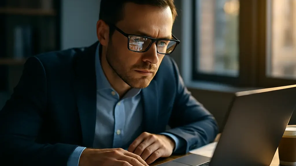 Economic Impact of AI chart reviewed by analysts in a telecom planning room