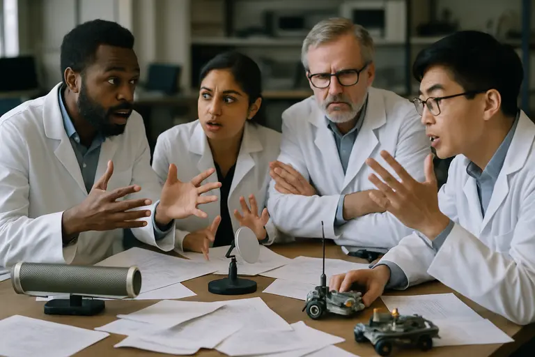 Engineers testing AI assistant behavior before an enterprise release