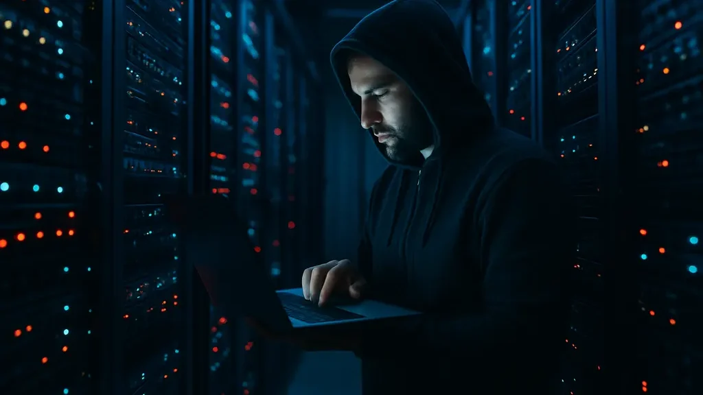AI Model Security review with network diagrams and risk notes on a desk